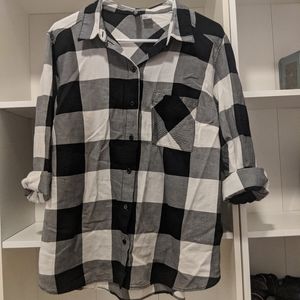Black and White Flannel